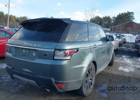 2017 Land Rover Range Rover Sport 3.0L V6 Supercharged Hse z USA, uszkodzony, nr VIN SALWR2FVXHA150971